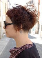 cieniowane fryzury krótkie uczesania damskie zdjęcie numer 163A
